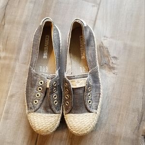 Converse slip-on flats, Women's size 7